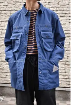 【未使用】and wander Kevlar jacket [BLUE]
