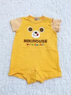 Miki House イエローロンパース Tシャツ 70