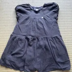 美品！【100cm】petit main 半袖ワンピース