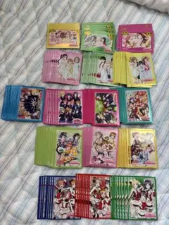 スクールアイドルコレクション　μ's Aqoursスリーブまとめ売り189枚