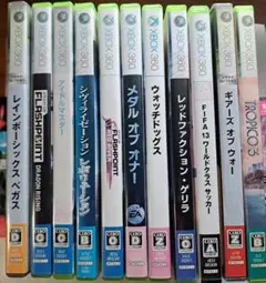Xbox 360 ゲームソフト 11本まとめ