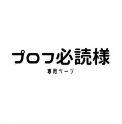 プロフ必読様　専用ページ　はがき