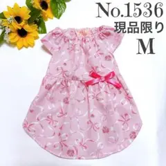 犬服　ハンドメイド　M チュニックワンピ