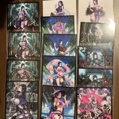本庄雷太展 FGO 源頼光 丑御前　会場限定ポストカードセット　計14枚