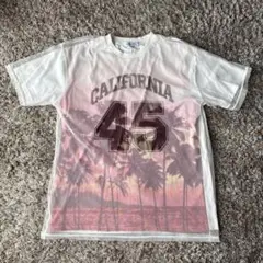BROWNY メッシュつき Tシャツ 半袖