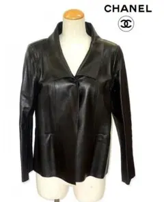 正規品 CHANEL レザージャケット