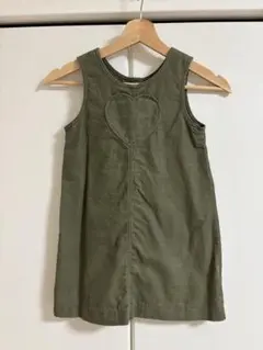 GAP オリーブ色 ノースリーブワンピース