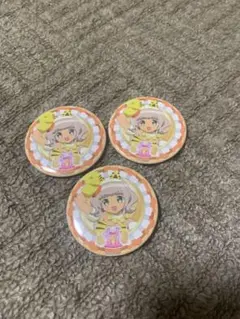 プリパラ 大プリパラ展 缶バッジ ペッパー 3個セット売り