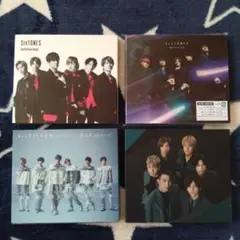 SixTONES シングル4点セット (通常盤, スリーブ仕様)