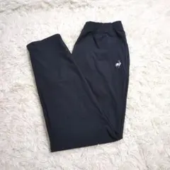 美品 ルコック le coq sportif はっ水 ジャージパンツ 黒 L