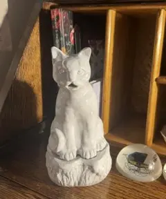 アスティエ　猫　お香立て