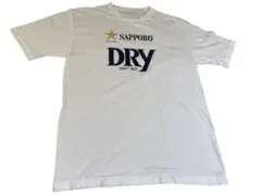 80's SAPPORO DRY BEER ビール　日本製 企業Ｔシャツ
