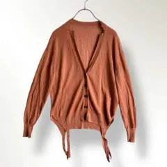 美品　ケービーエフ　レディースカーディガン　サマーニット　ラメ入り　2ウェィ