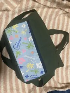 <試作品> オリーブグリーン バッグ