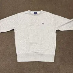 Champion グレー クルーネック スウェット