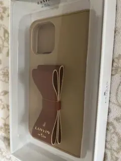 LANVIN スマホケース 手帳型 for iPhone13 Pro Max