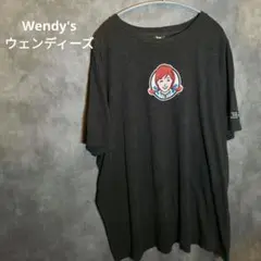 US古着　Wendy's ダークグレー Tシャツ　XL