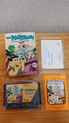 フリントストーン【箱、説明書その他有】ファミコン レアソフト