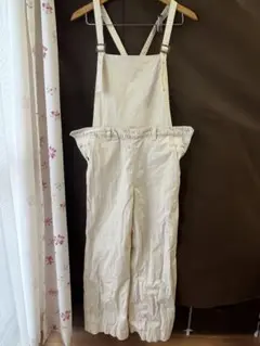 アイボリー サロペット レディース 64-91cm