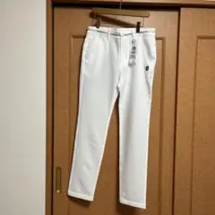 新品 パーリーゲイツ パンツ ホワイト Lサイズ（5）