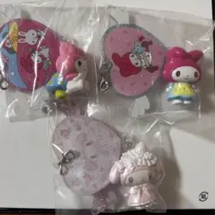 マイメロディ シークレットチャームA テーマストア限定商品 3点セット