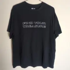 TREASURE ユニクロ ブラック Tシャツ 3XL