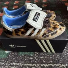 【adidas × Wales bonner】 レオパード柄 スニーカー adidas レオパード柄 スニーカー