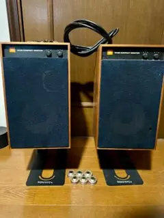 JBL 4312Mオーディオセット：ケーブル・スタンド・インシュレーター付き！ JBL 4312Mオーディオセット：ケーブル・スタンド