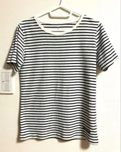 モンベル mont-bell ボーダーTシャツ Mサイズ