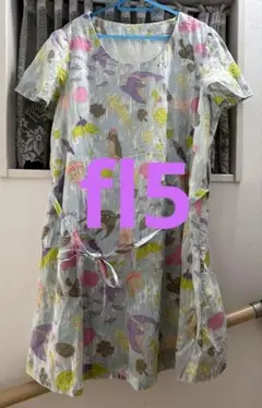 【期間限定】フランシュリッペfl5 総刺繍、アップリケ　ワンピース