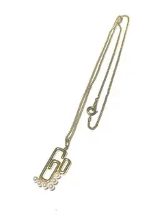美品 ミキモト ベビーパールネックレス SV GP