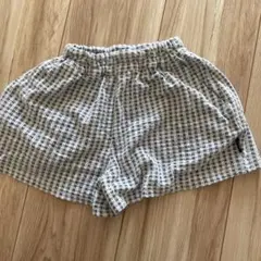 nouw チェック柄 ショートパンツ 80