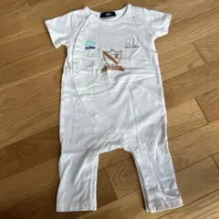 XLARGE KIDS ホワイトロンパース