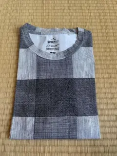 【UT】SPRZNY チェック柄 半袖Tシャツ グレー系