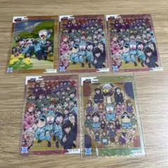 忍たま クリアカードコレクション 集合 5枚セット
