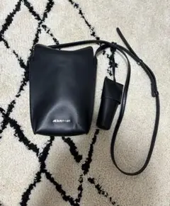新品未使用　JEANASIS ブラック ショルダーバッグ 2025年最新】JEANASIS スマホショルダーバッグの人気アイテム