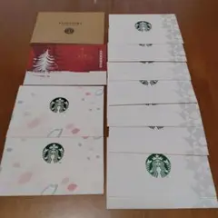 スターバックスカード　封筒　11枚