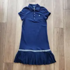 Polo Ralph Lauren ワンピース　ネイビー　XL/TG(16)