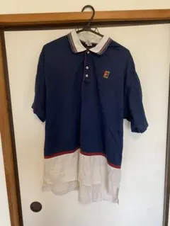 Nike ネイビー/ホワイト ポロシャツ