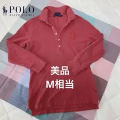 【稀少品】ポロラルフローレン ポロシャツ 七分袖
