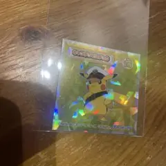ポケモンウエハースチョコ 12 キャプテンピカチュウ シール