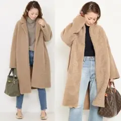 定価198000- Deuxieme Classe ムートンチェスターコート