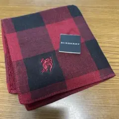 新品未使用　BURBERRY　バーバリータオルハンカチ
