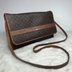 セリーヌ/CELINE マカダム柄 2way ショルダーバッグ クラッチバッグ