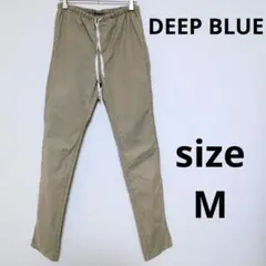 DEEP BLUE ウエストゴム スキニーパンツ ストレッチスリム チノパン