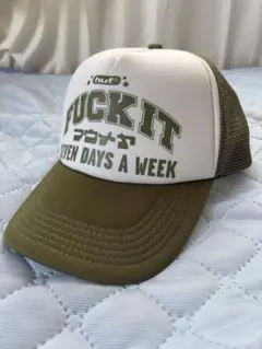 HUF FUCK IT SEVEN DAYS A WEEK キャップ