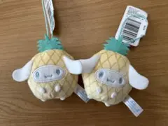 サンリオキャラクターズ　着ぐるみマスコット　パイン　シナモロール