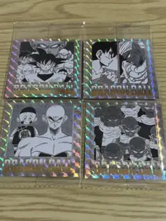 【新品未開封】ドラゴンボール40周年記念ホログラムシール4枚セット