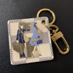 ルイヴィトン LOUIS VUITTON チャーム キーリング