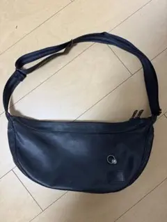 PORTER JAM HOME MADE コラボ　黒 レザー ショルダーバッグ